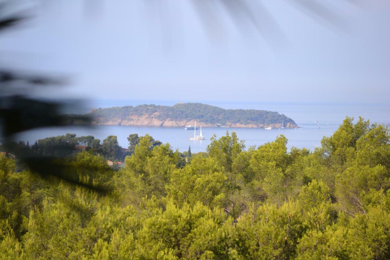 Gite Vue Mer La Cadiere-d'Azur Exterior foto